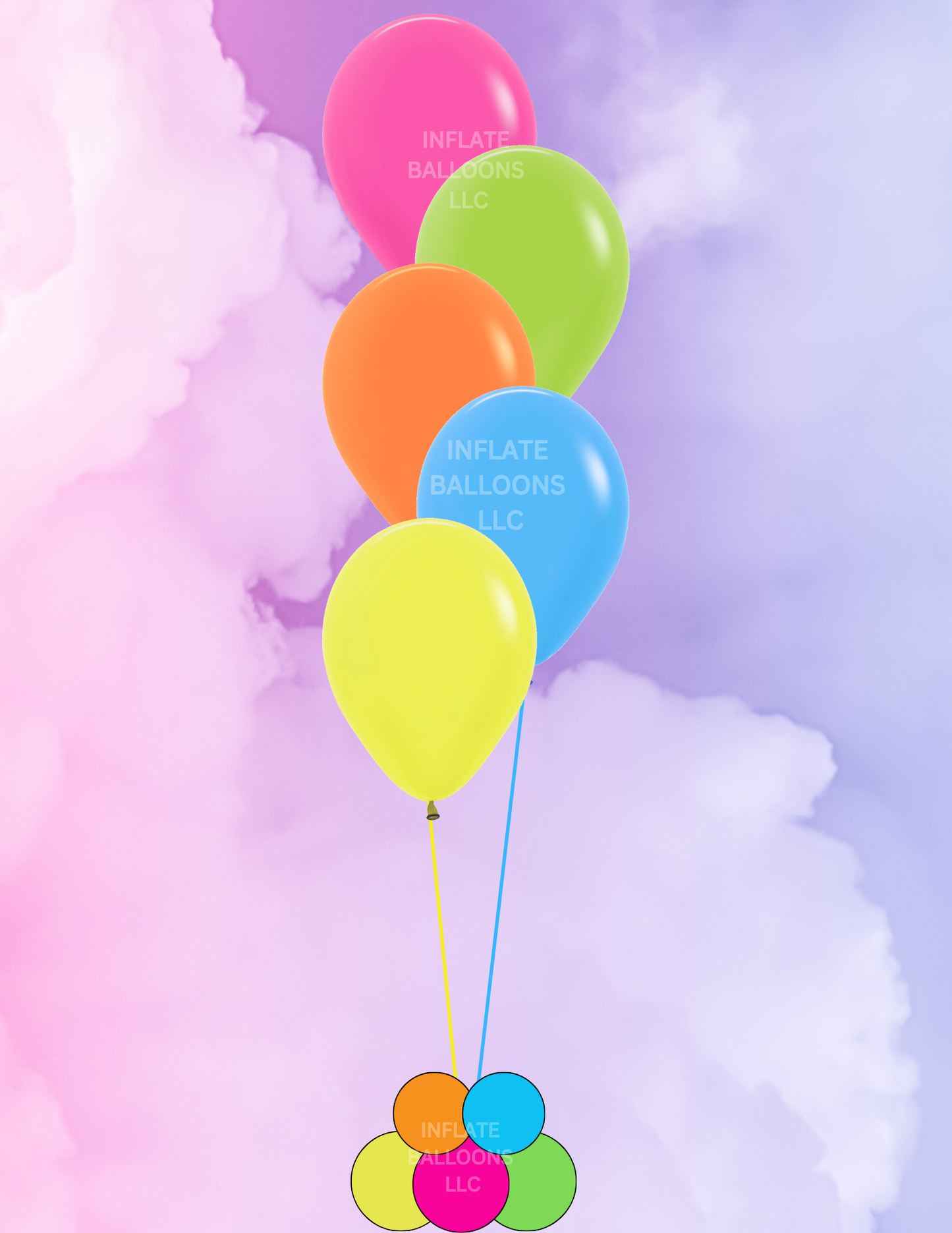 Vibrant Neon - Latex Bunch