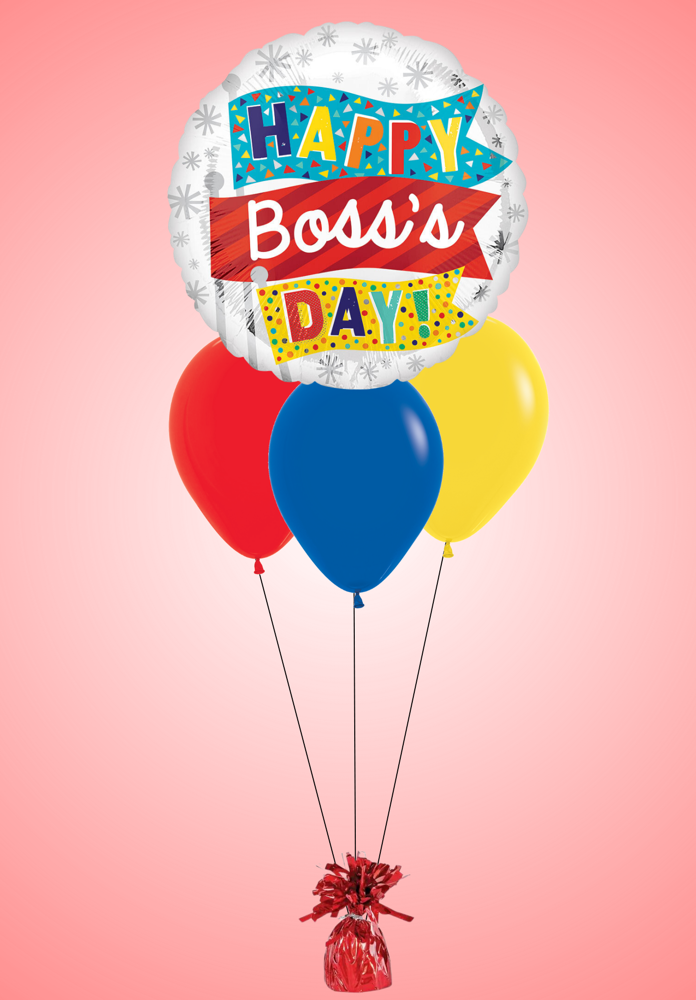 Boss Day Flags - Bouquet