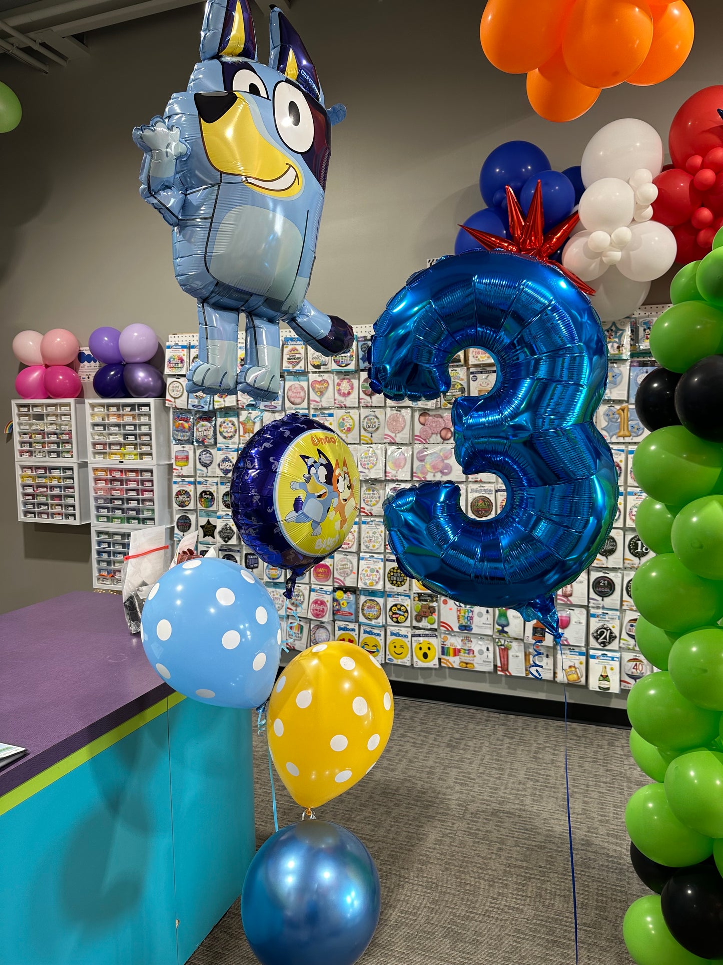 32" Bluey SuperShape Foil Balloon