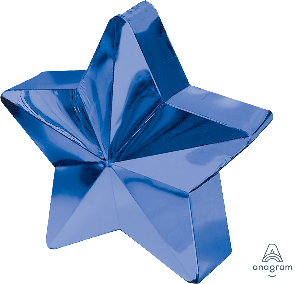Blue Star Balloon Weight