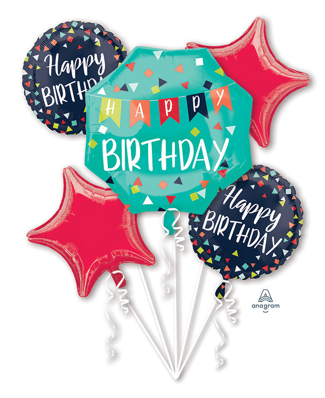 Reason to Celebrate foil balloon bouquet