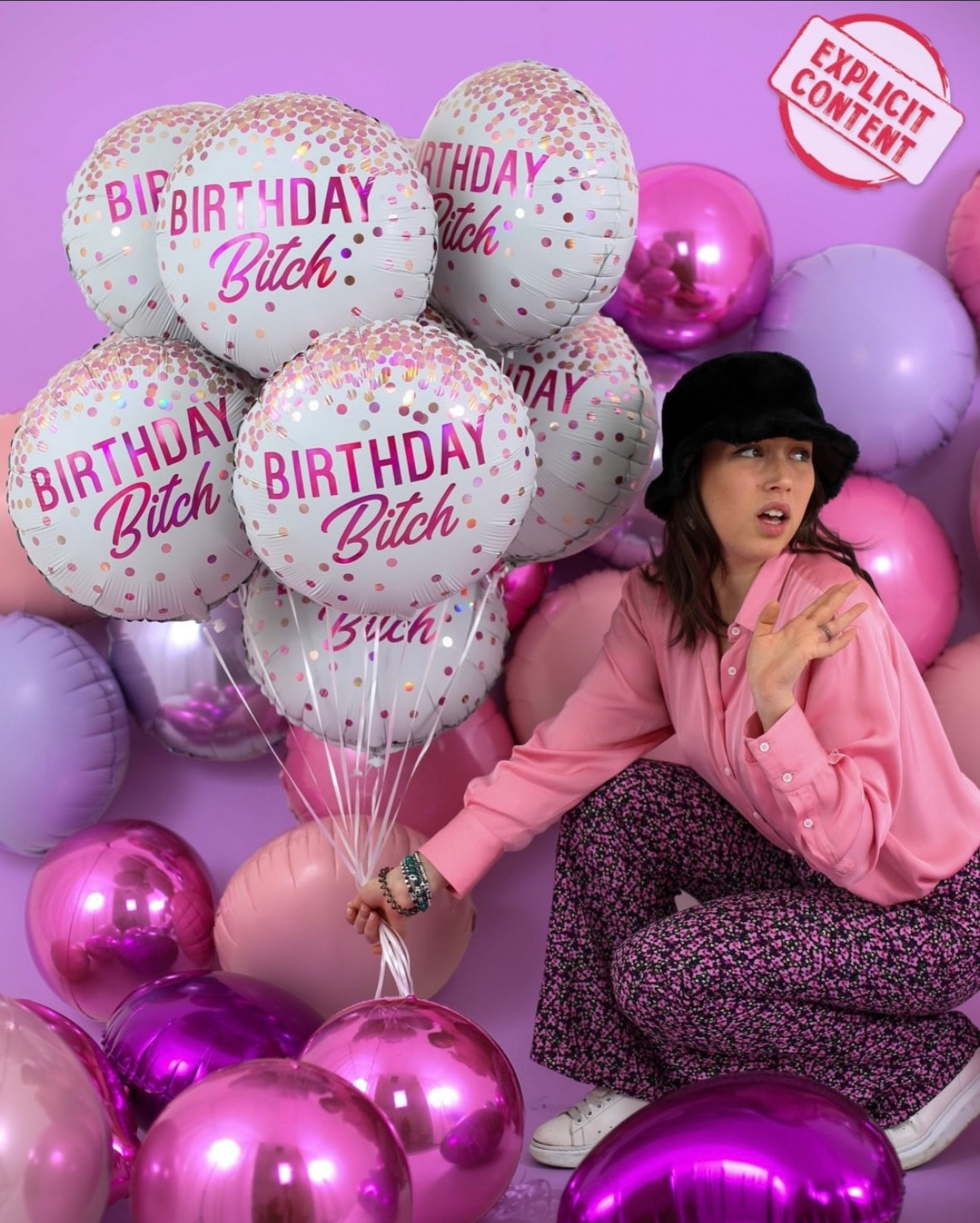 Birthday Bitch - Foil Balloon