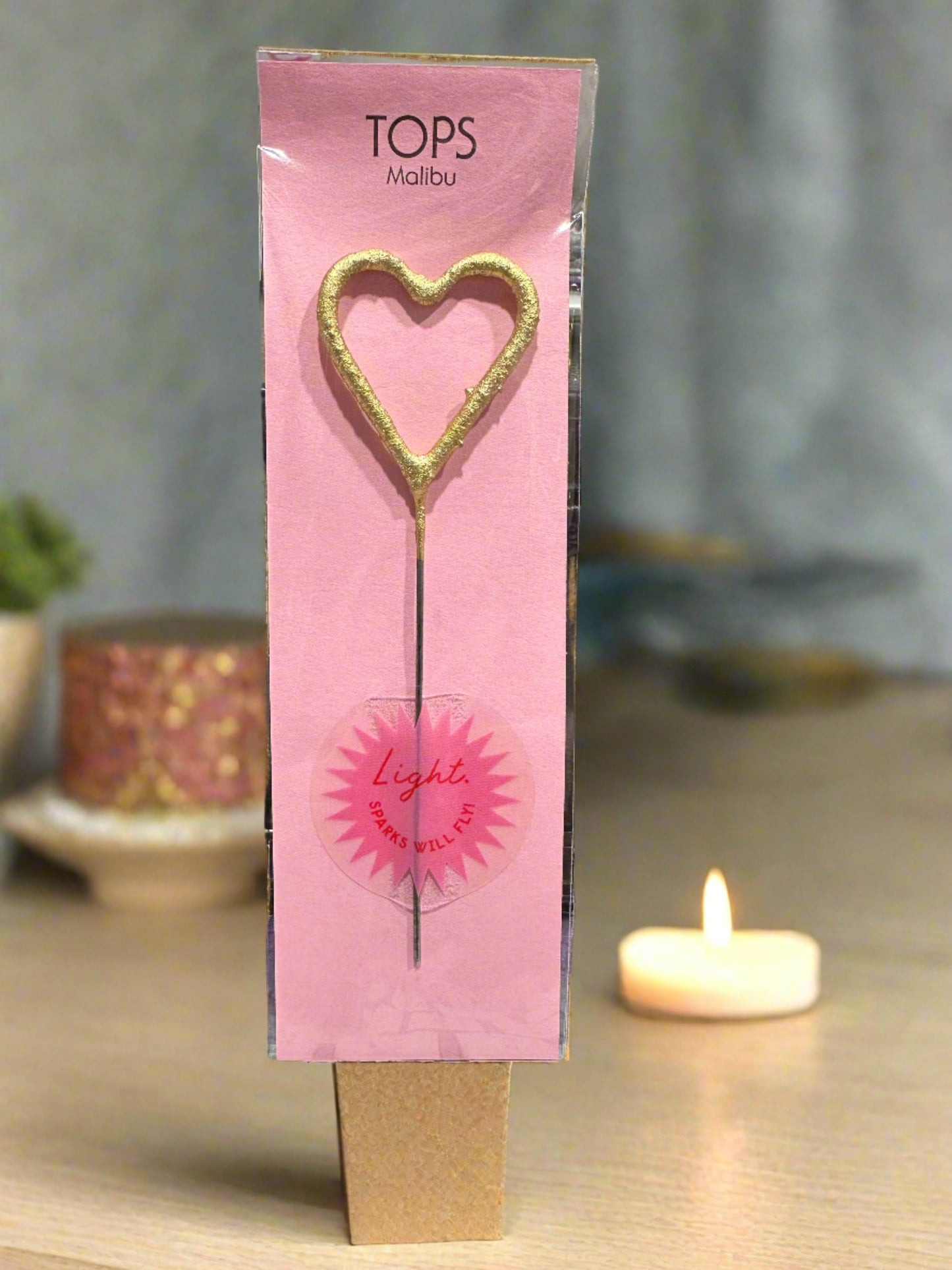 Mini Gold Number Sparkler - Candle Wand
