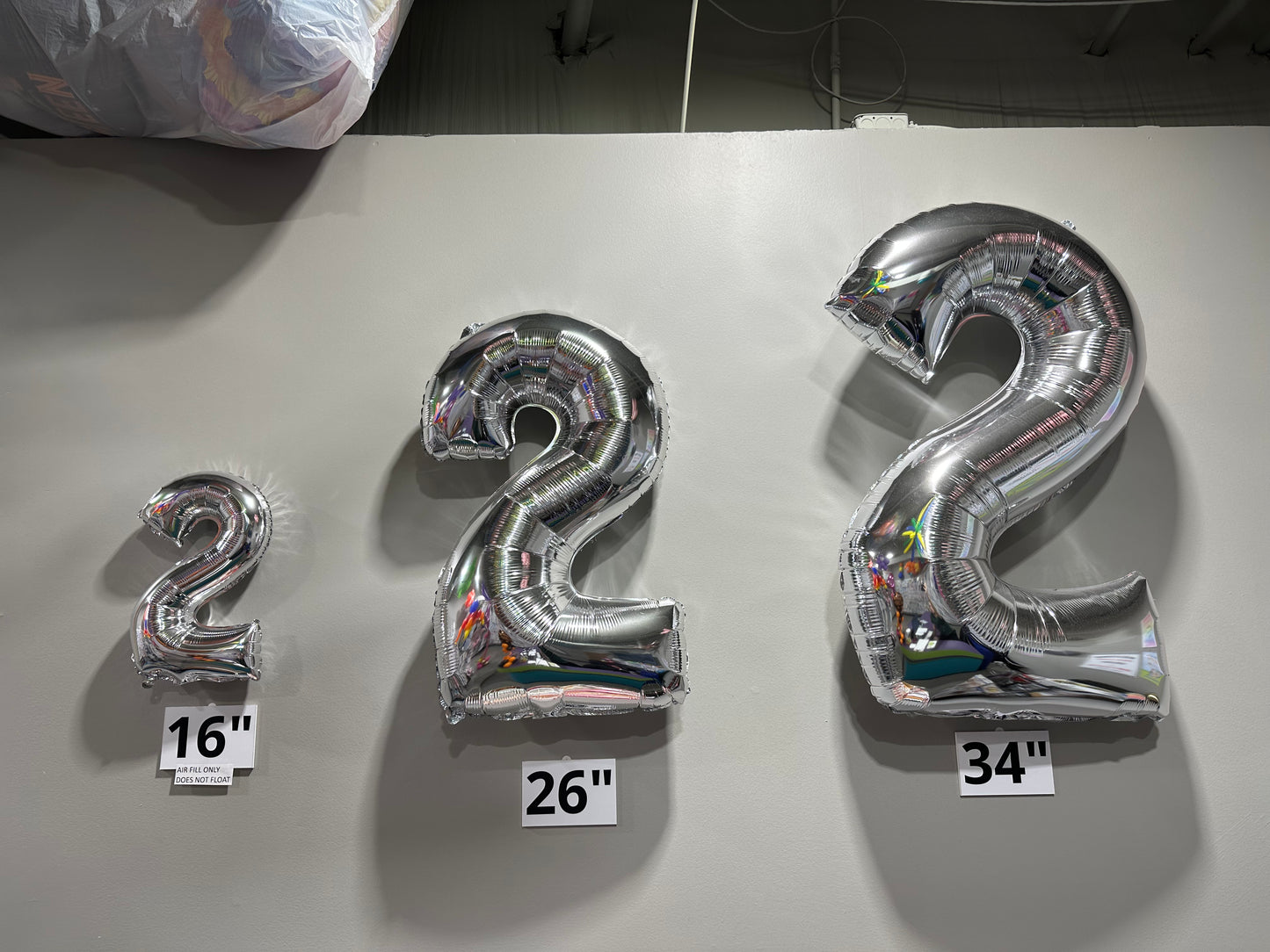 16" Air-Filled Number