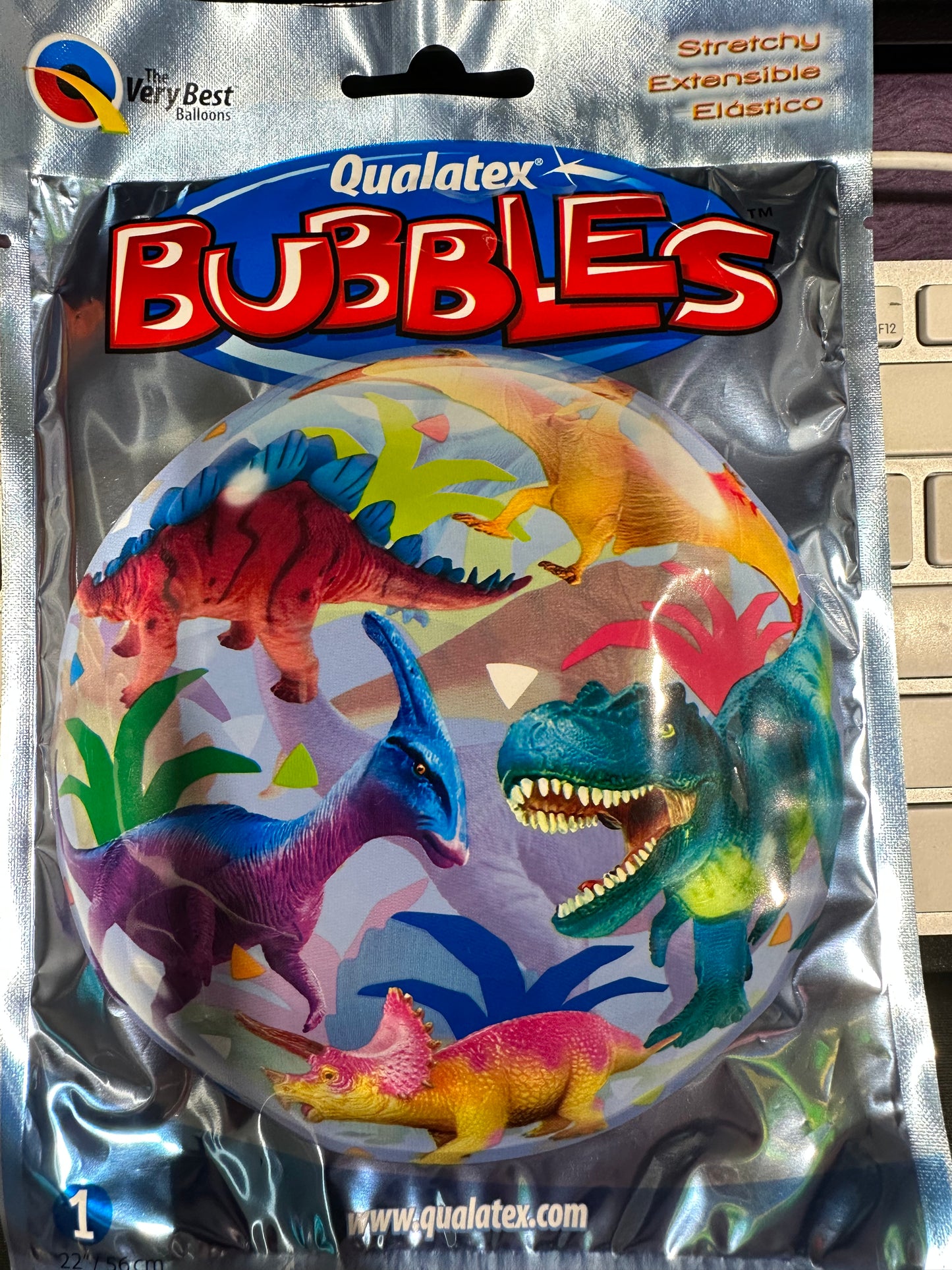 Colorful Dinosaurs - Bubble