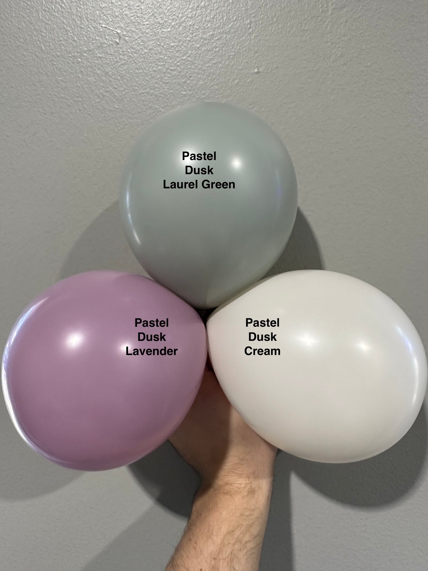 11" Latex - Pastel Dusk Lavender