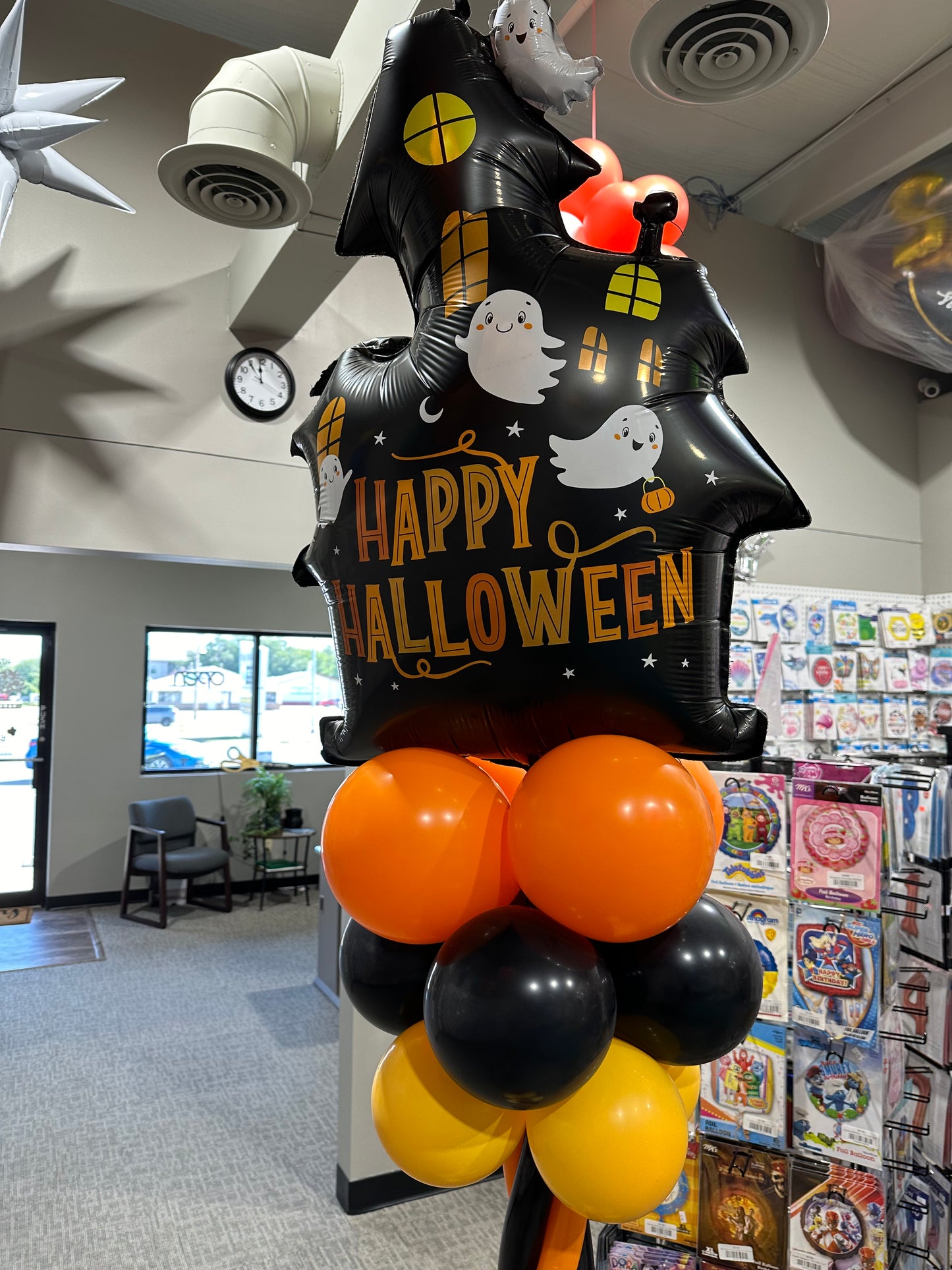 Haunted House Spiral Column