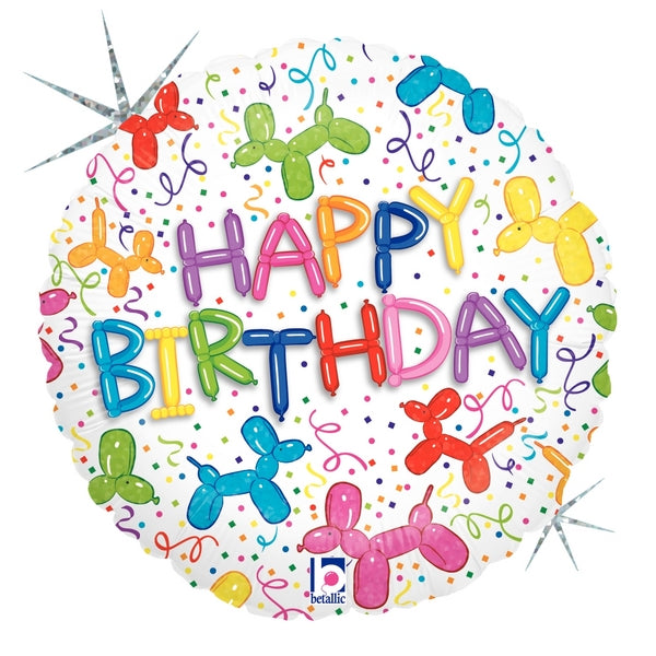 Balloon Dog Happy Birthday
