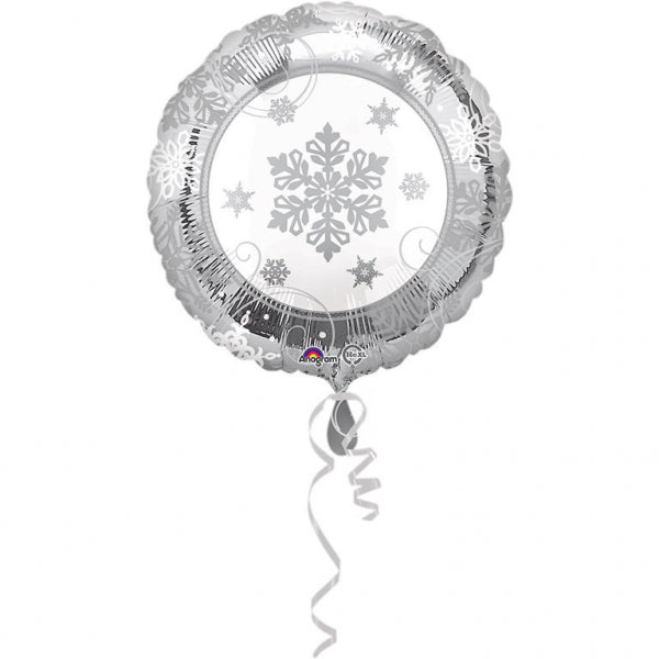 Snowflake 17" Foil Balloon