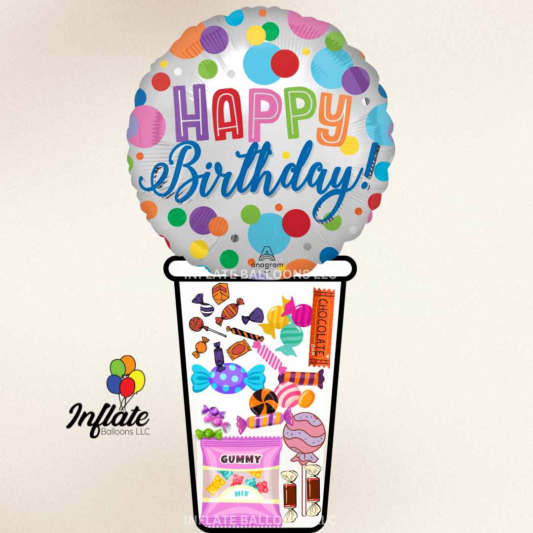 Happy Birthday Candy Cup