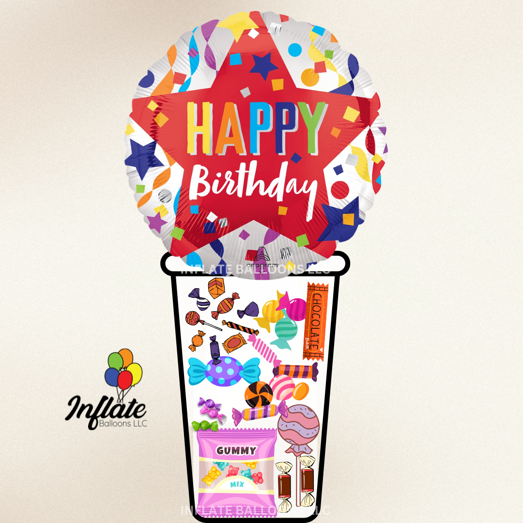 Happy Birthday Candy Cup