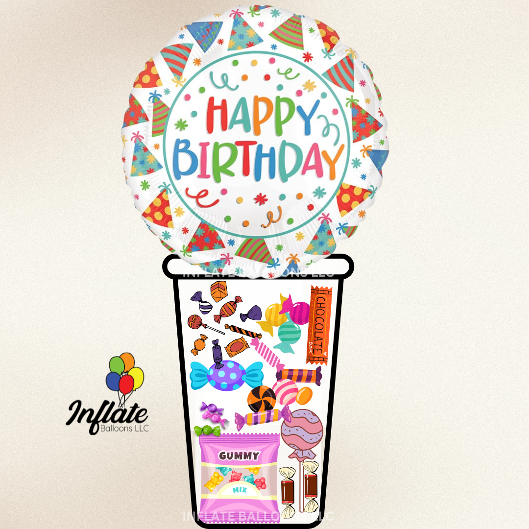 Happy Birthday Candy Cup