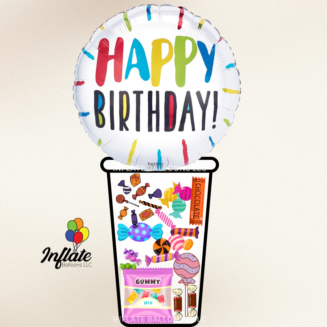 Happy Birthday Candy Cup
