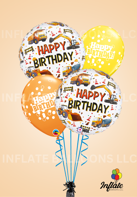 Lets Build Construction Bouquet Bundle