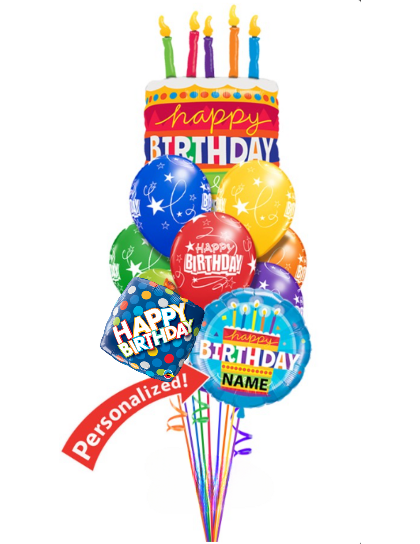 Happy Birthday Candle - Bunch
