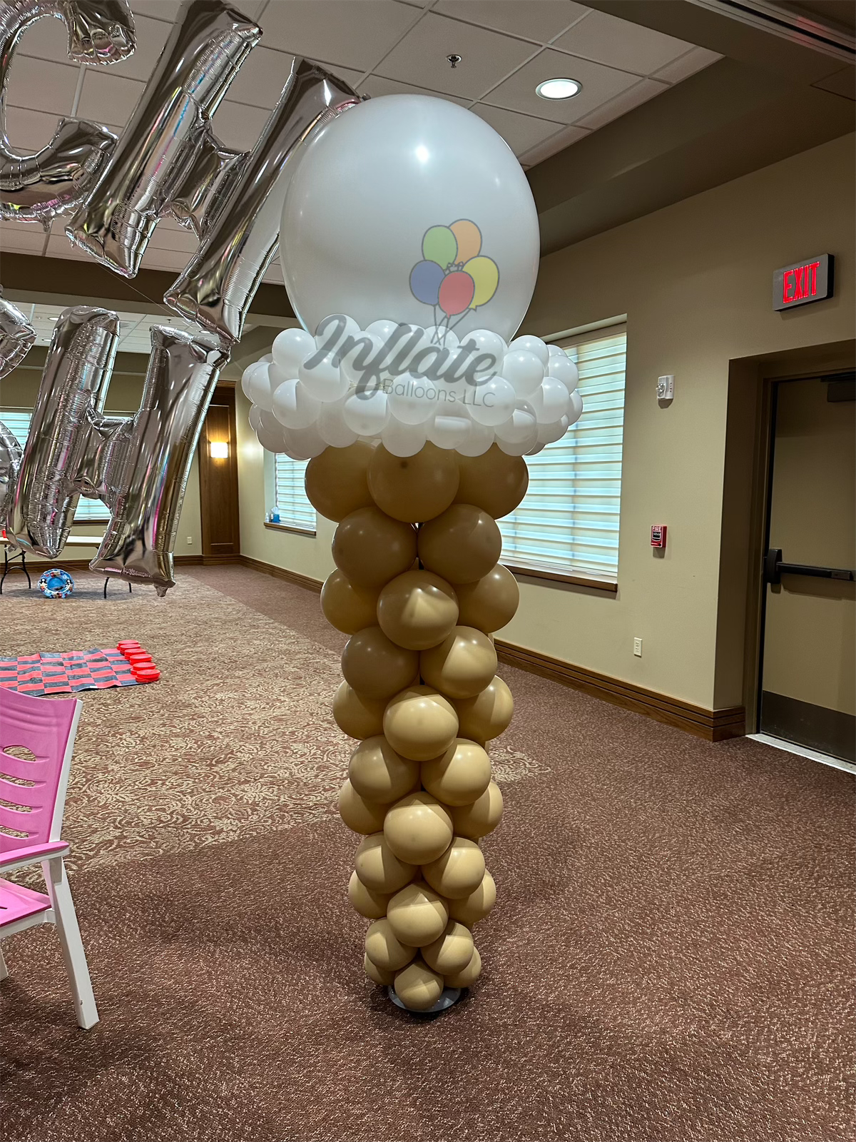 Giant Ice Cream Sculpture