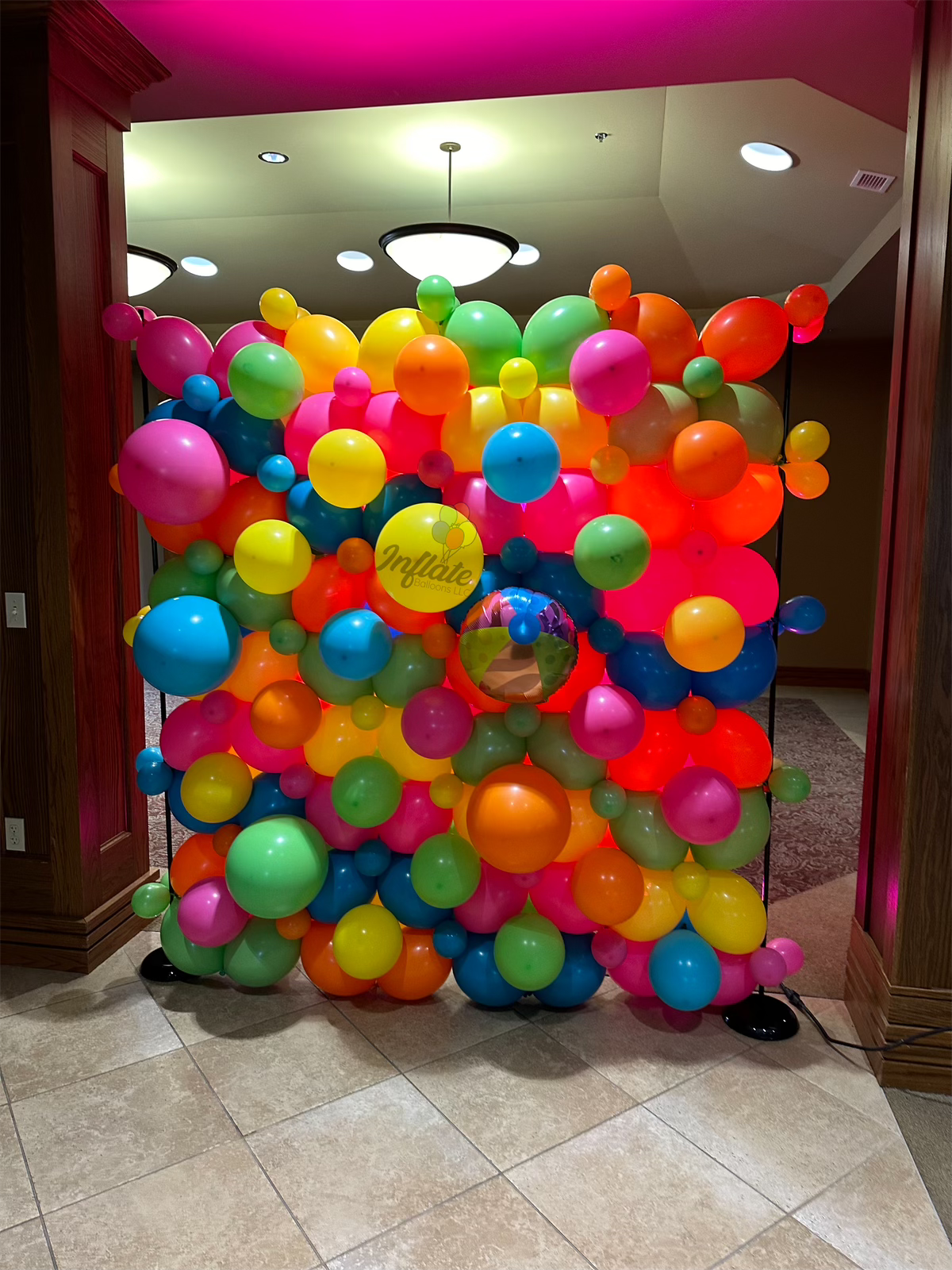 Balloon Wall - Grid Style