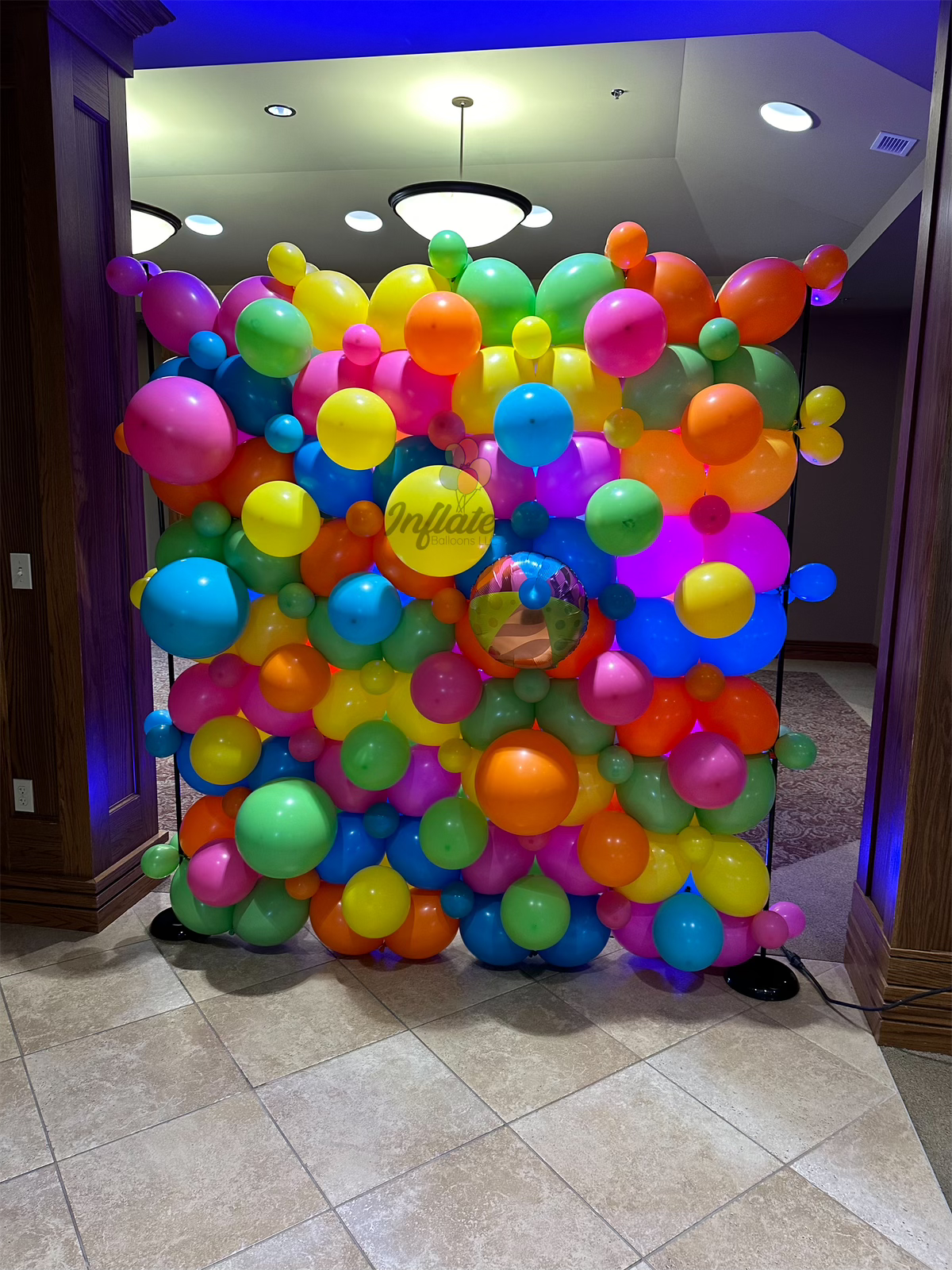 Balloon Wall - Grid Style