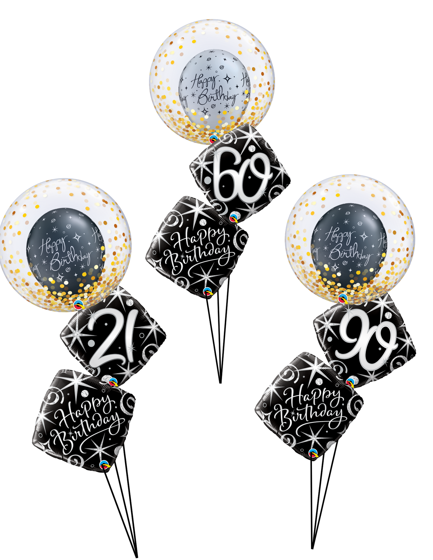 Elegant Bubble Milestone Celebration