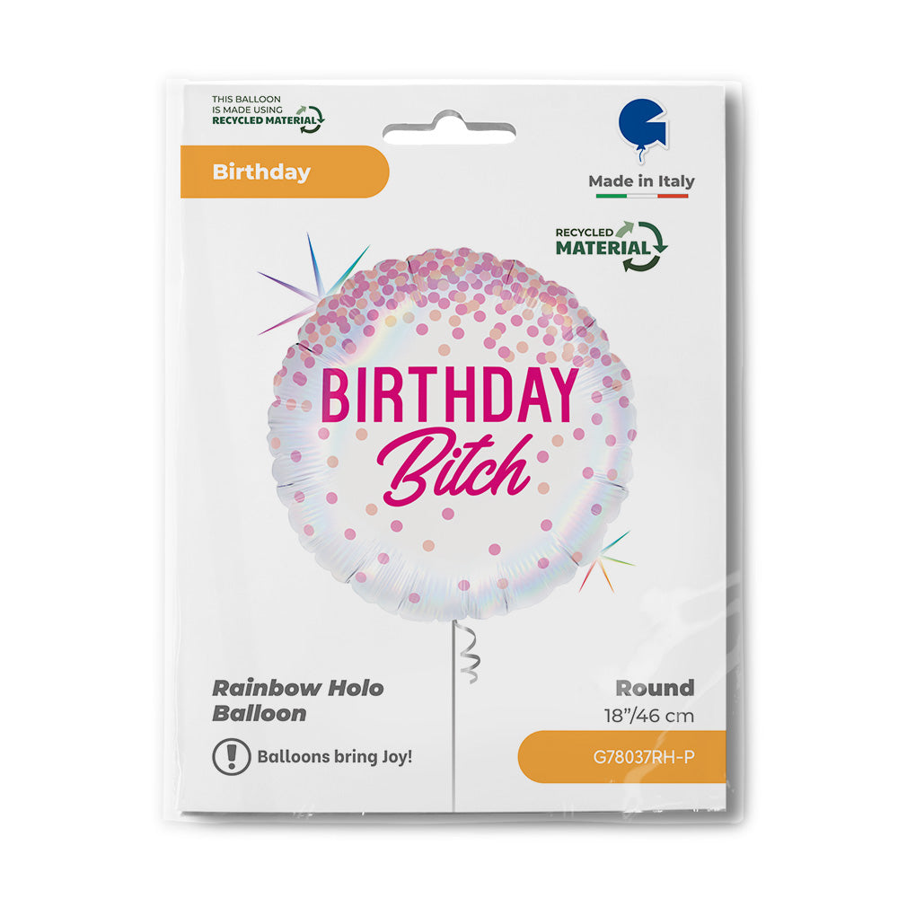 Birthday Bitch - Foil Balloon