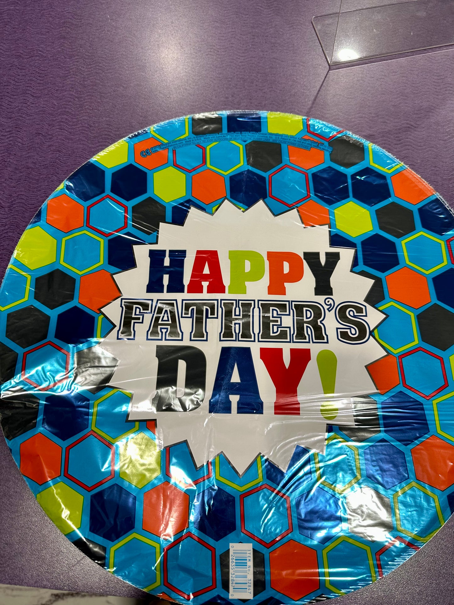 Happy Father's Day - Hexagons