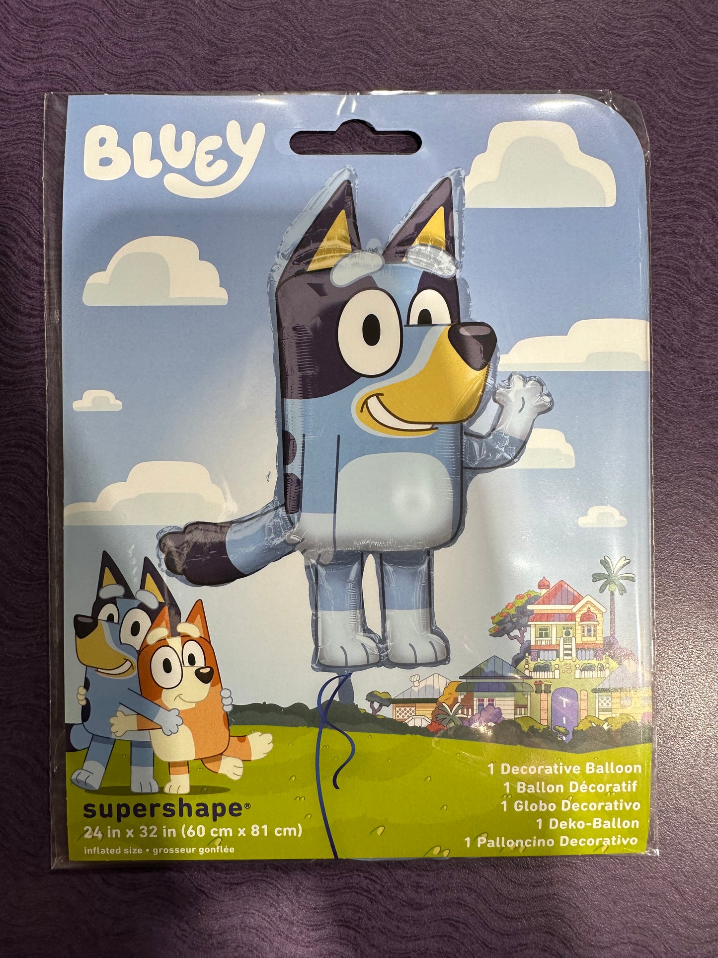 32" Bluey SuperShape Foil Balloon