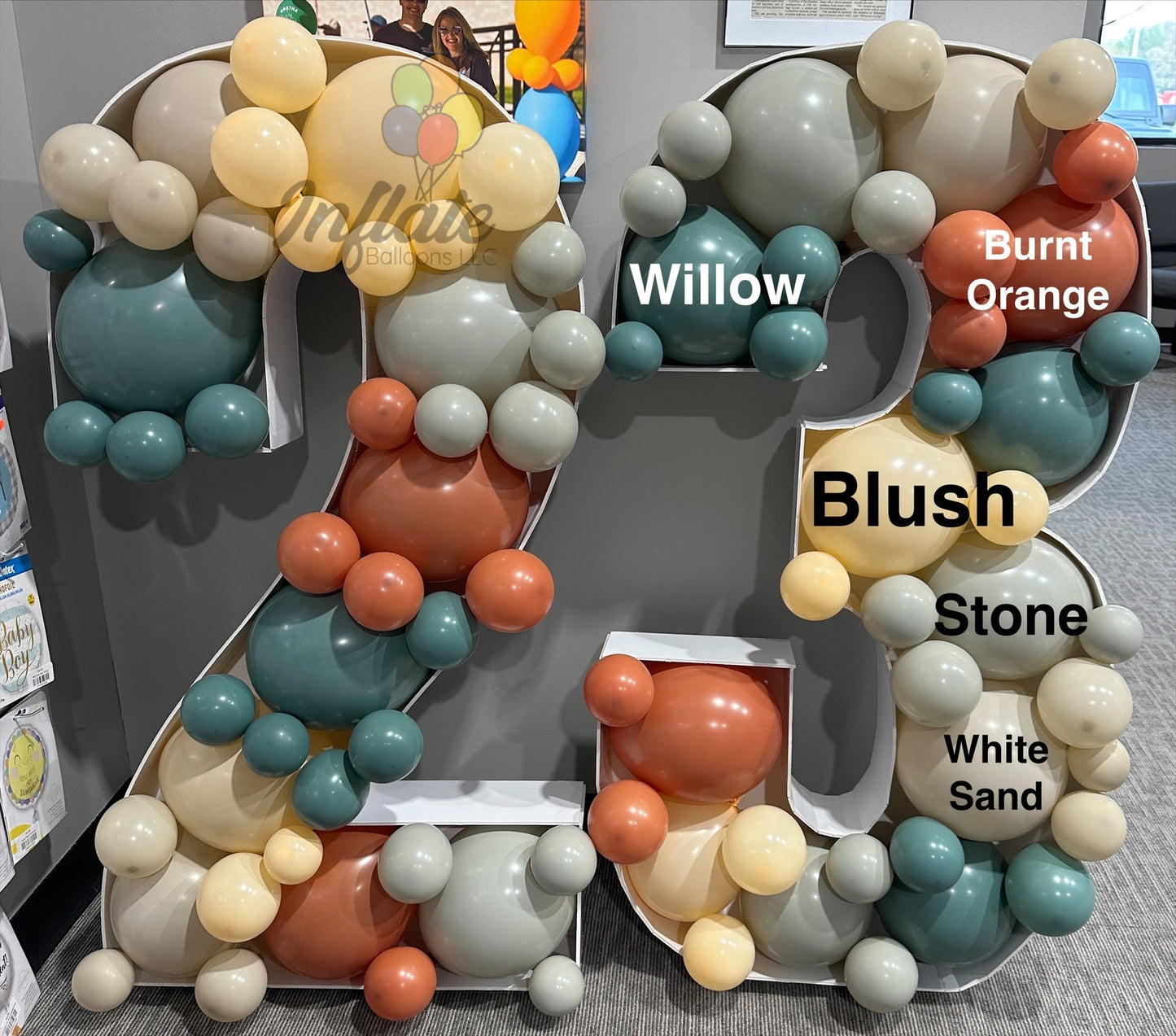 11" Latex - Stone