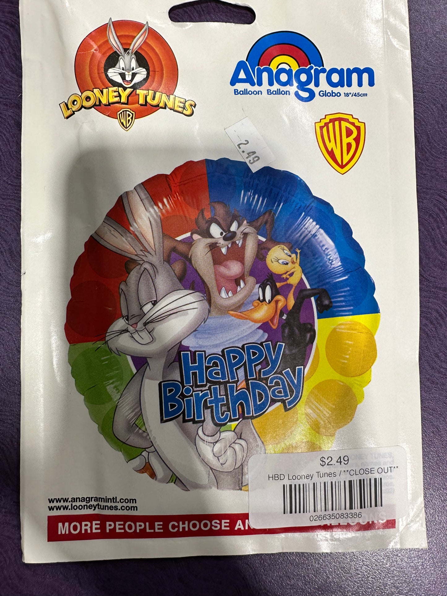Happy Birthday - Looney Tunes