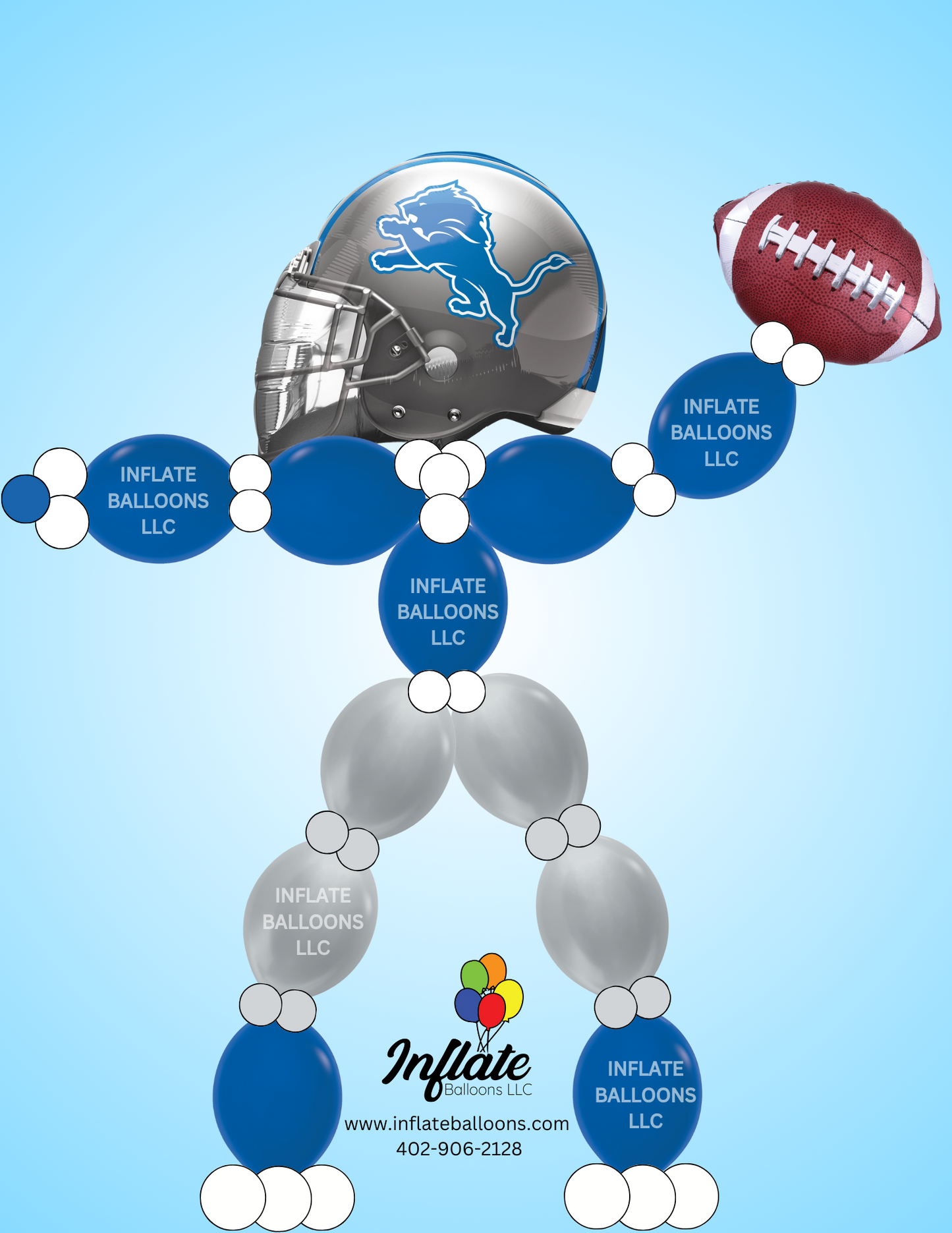 Lifesize - Football Player