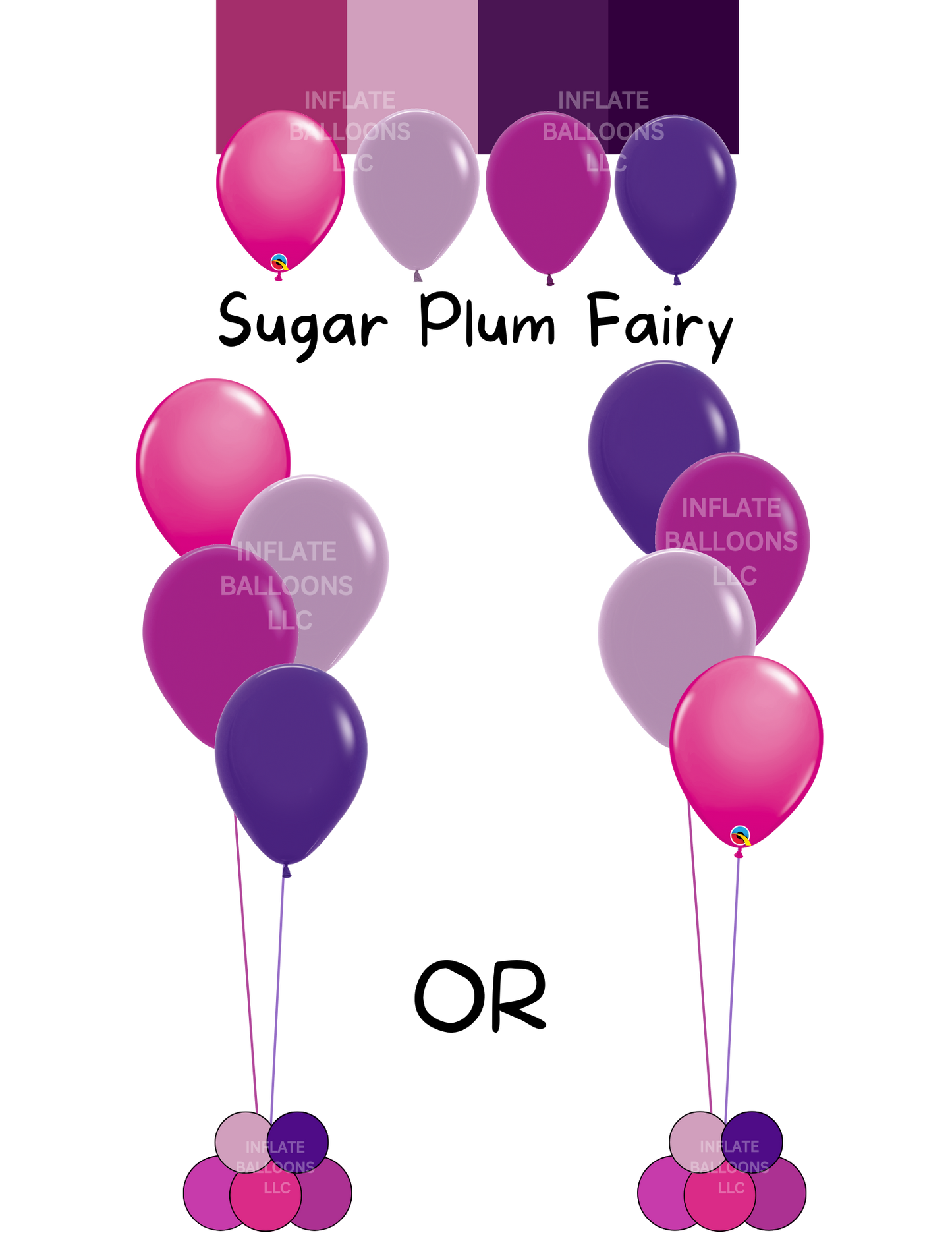Sugar Plum Fairy - Latex Bouquet