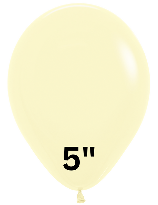 Pastel Matte Yellow - 5" Latex