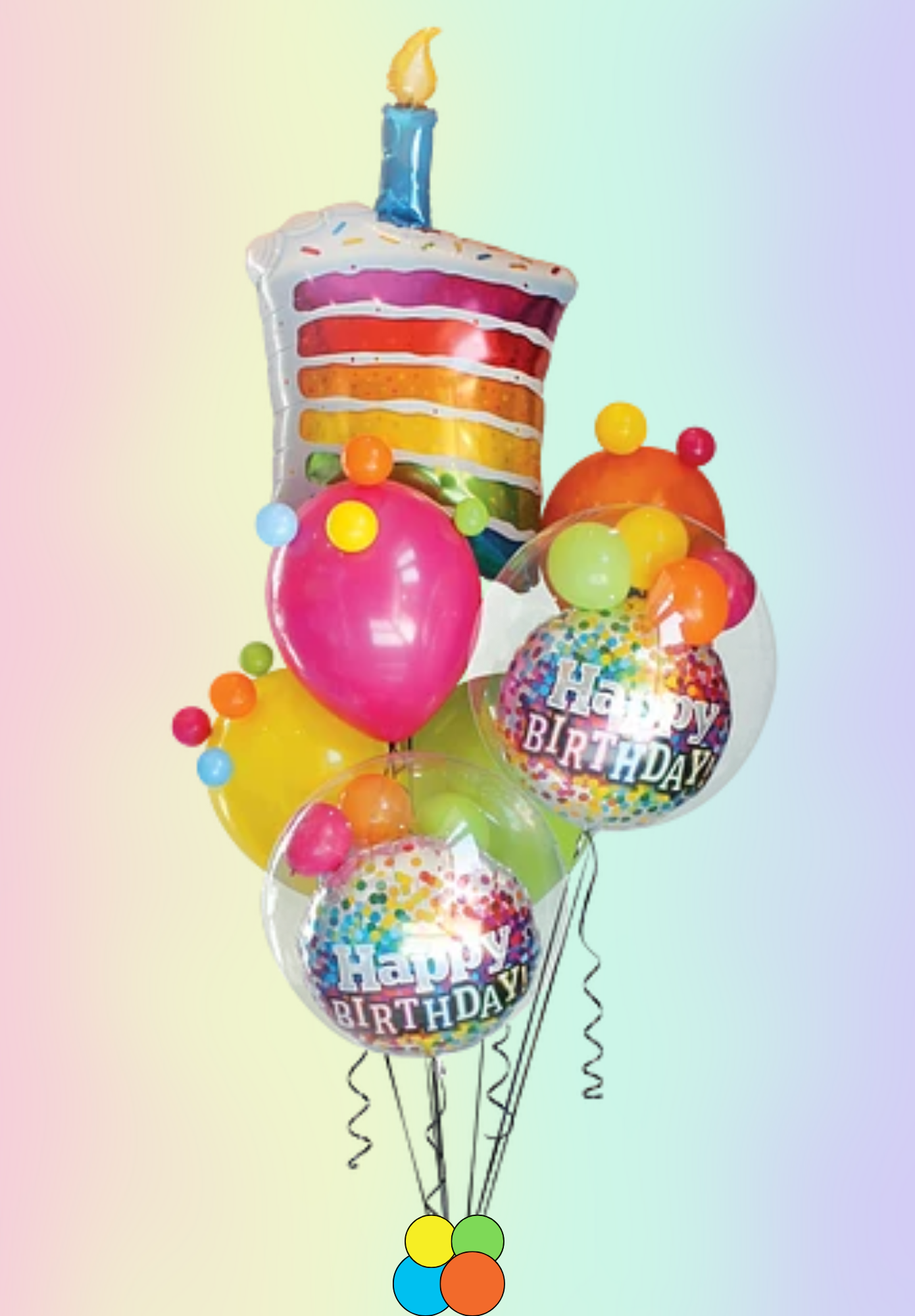 Have a Big Slice of Fun! - Jumbo Bouquet
