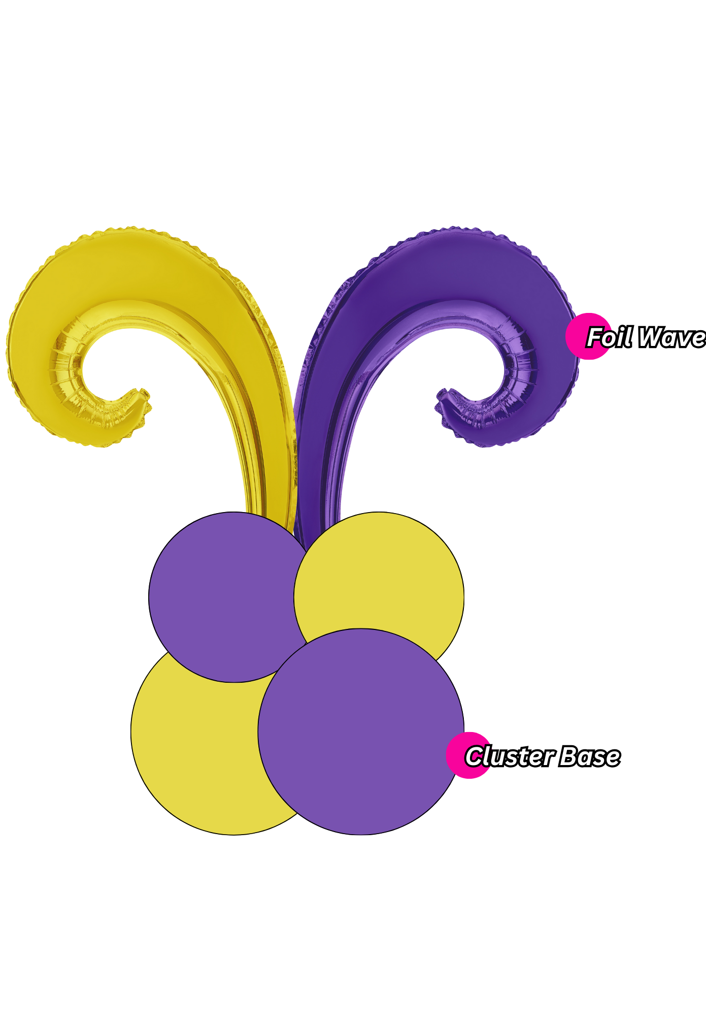 Wave - Table Centerpiece