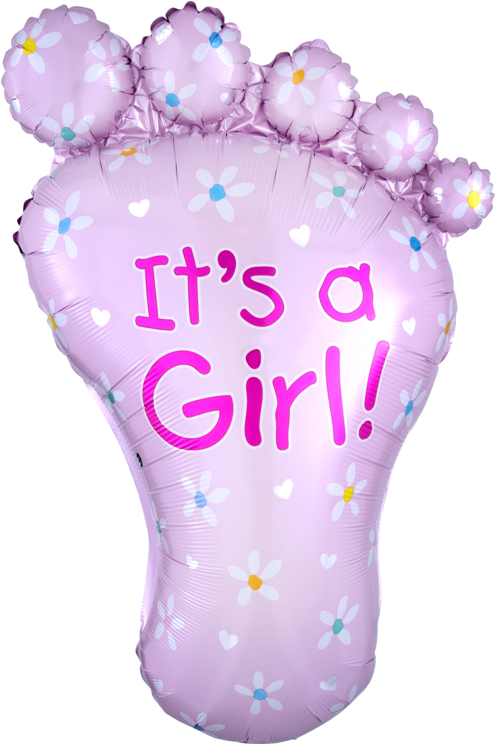 It's A Girl Foot Shape