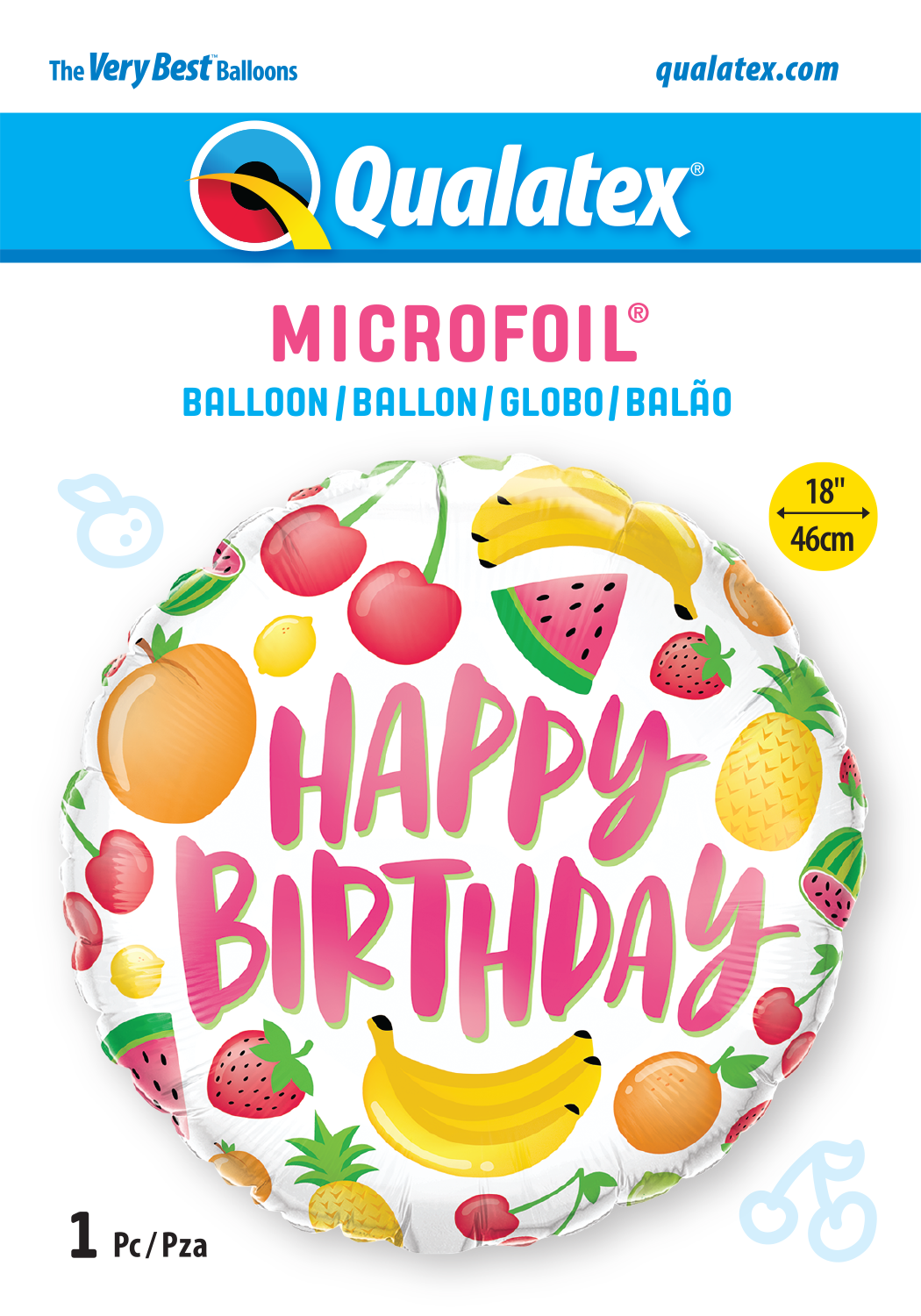 Happy Birthday - Fruits
