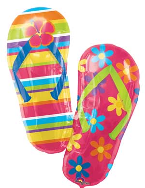 Flip Flops - Colorful - SuperShape