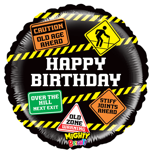 Happy Birthday - Old Age Signs