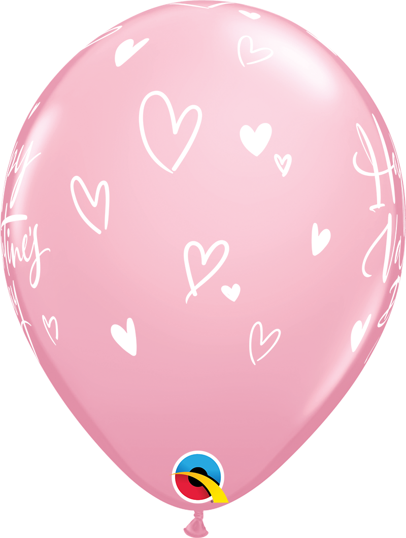 11" Latex - Valentine's Day Casual Script