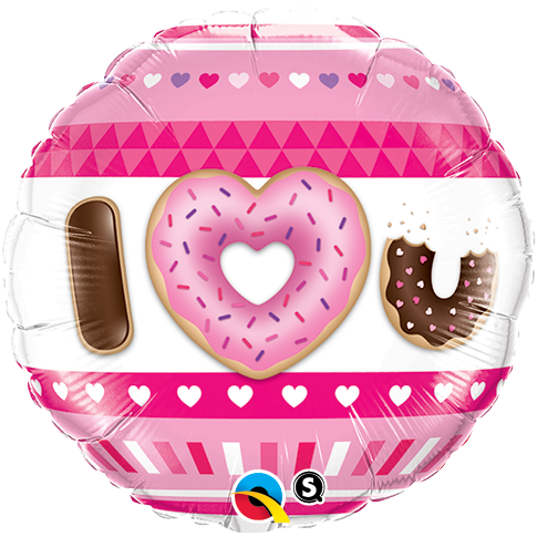 17" I Donut You Foil Balloon