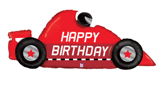 Happy Birthday Race Car - SuperShape