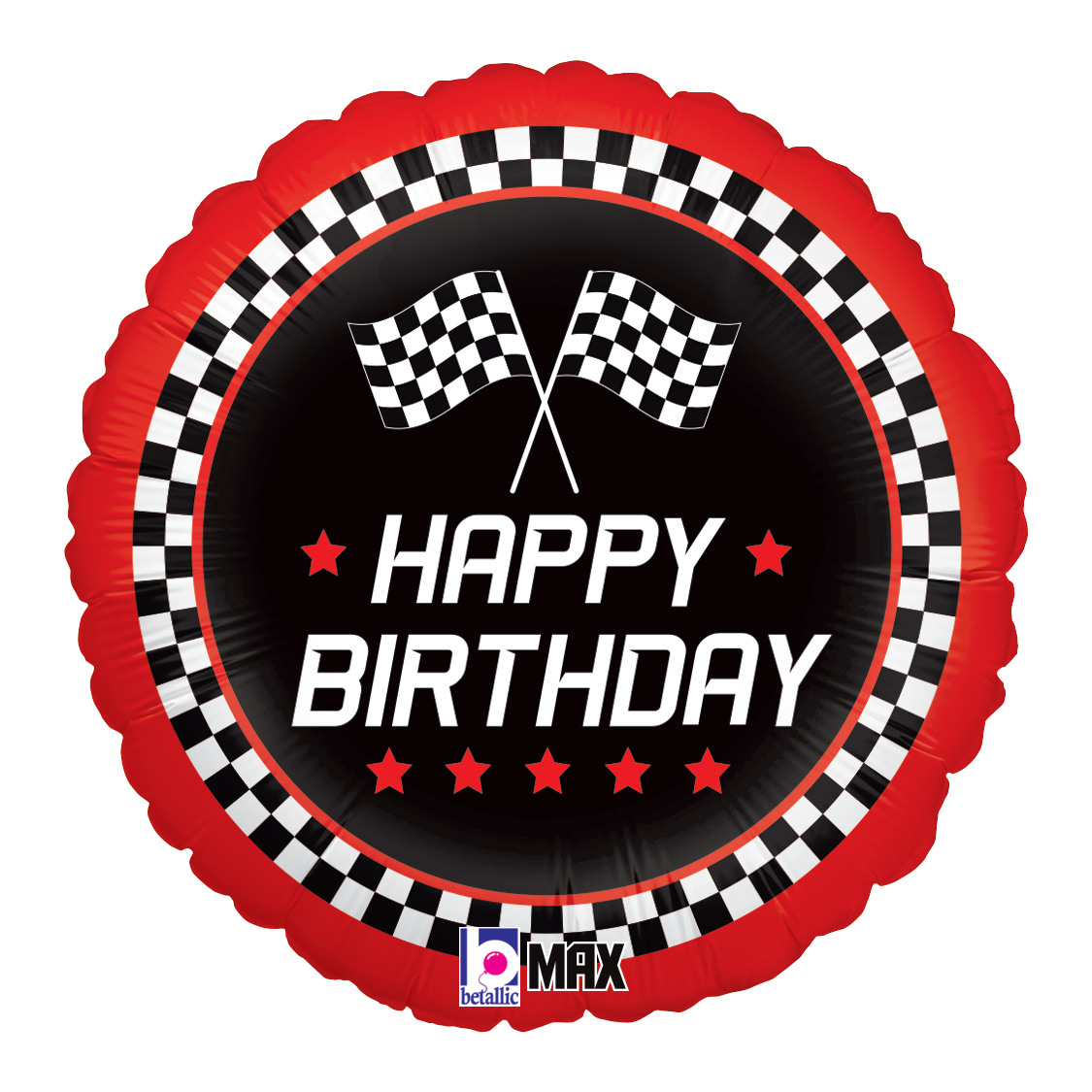 Happy Birthday - Checkered Flag