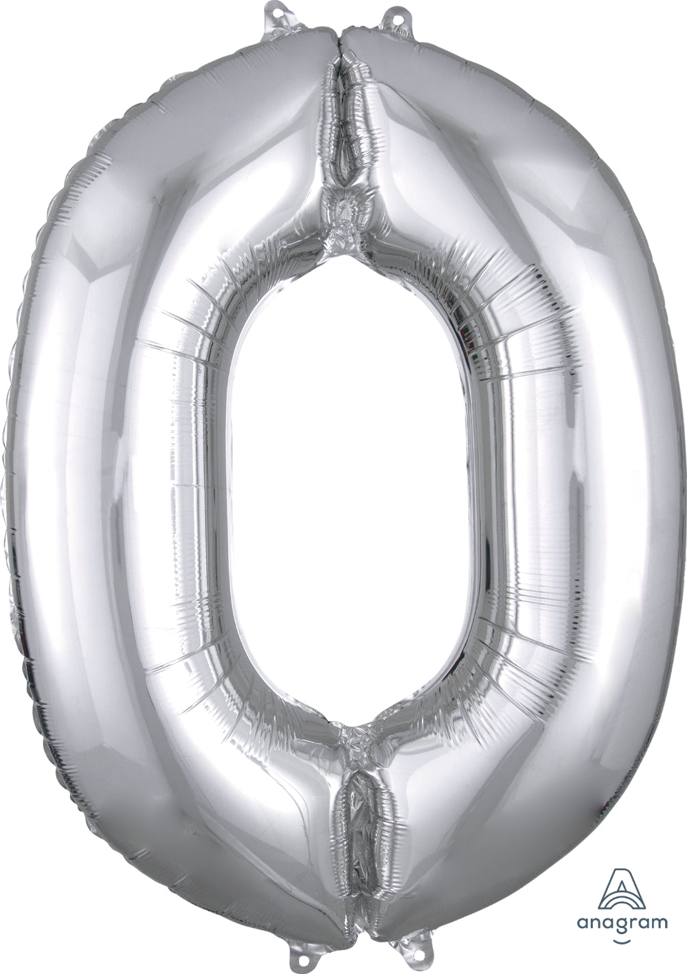 26" Midsize Silver Numbers