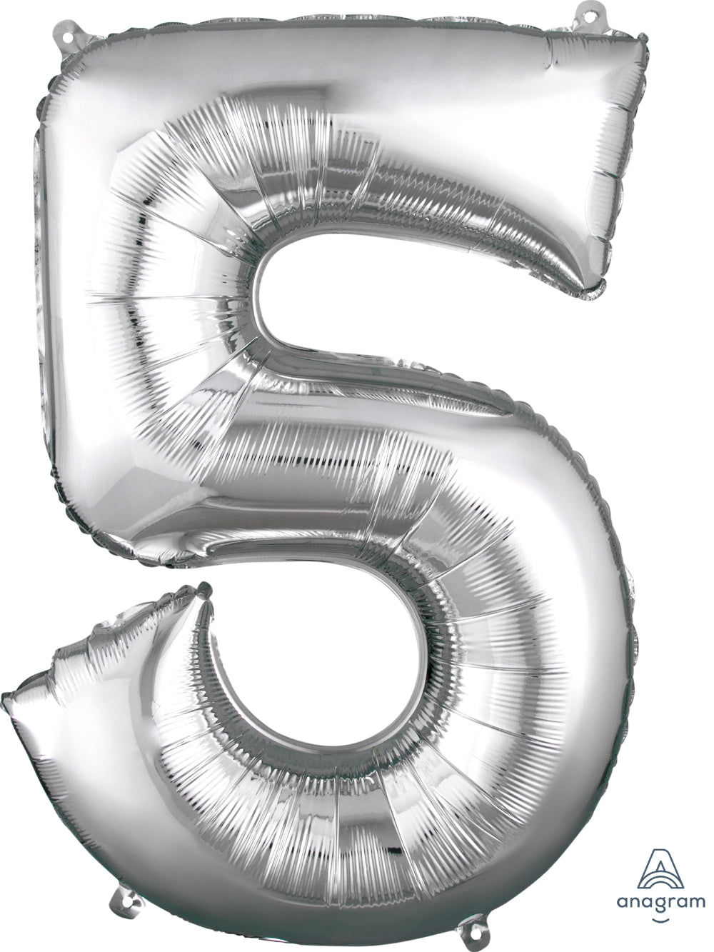 26" Midsize Silver Numbers