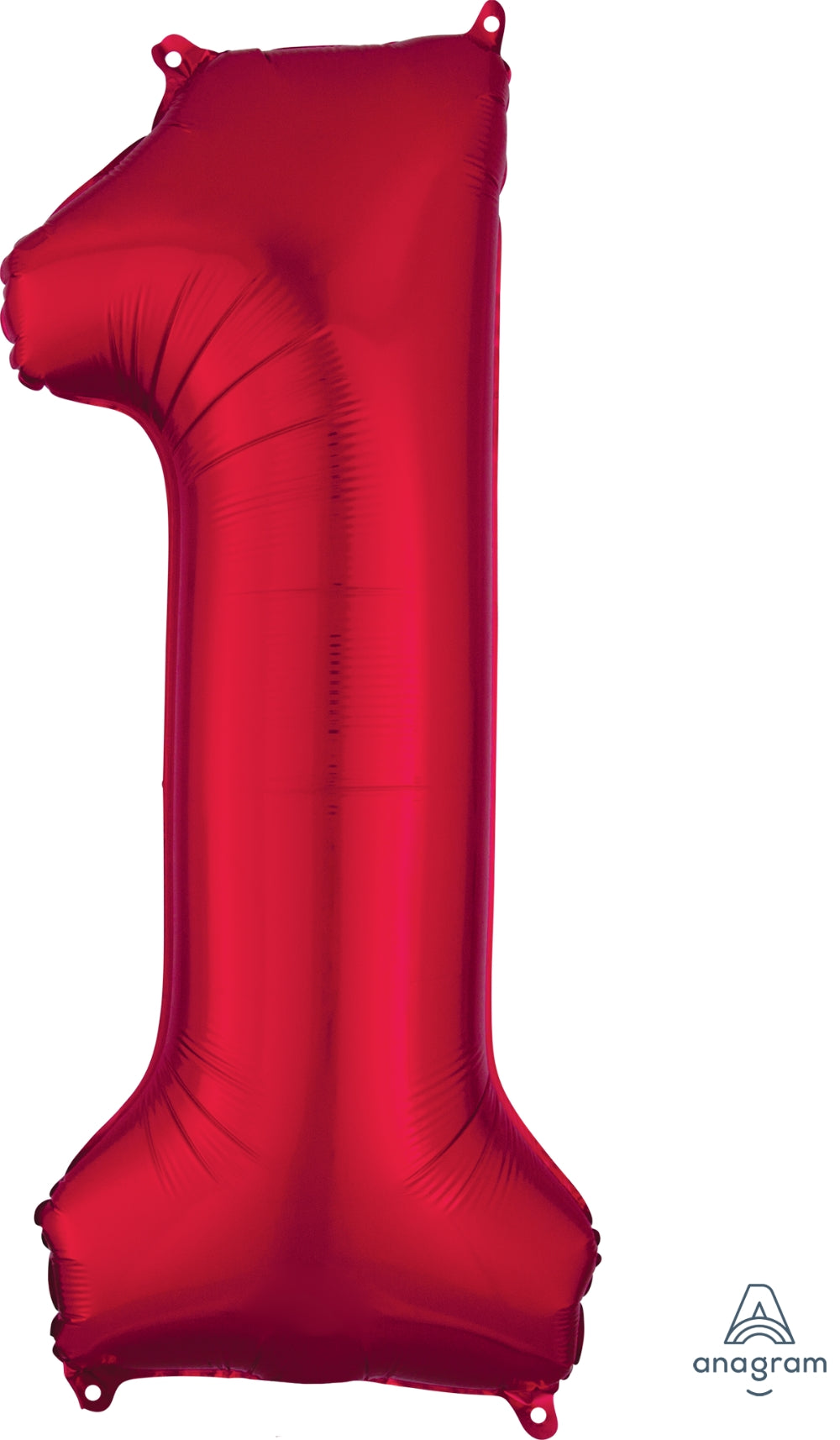 34" Large Red Numbers