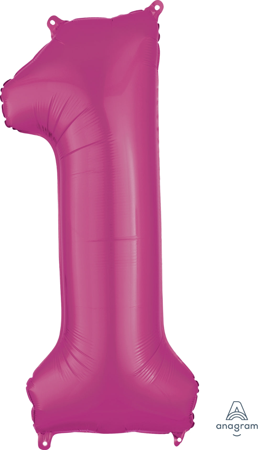 34" Large Magenta Numbers