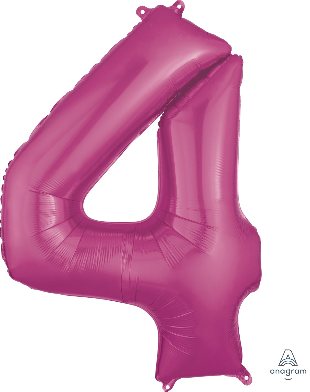 34" Large Magenta Numbers