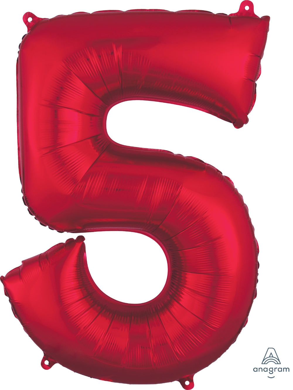 34" Large Red Numbers