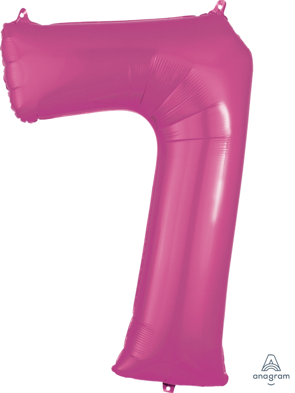 34" Large Magenta Numbers