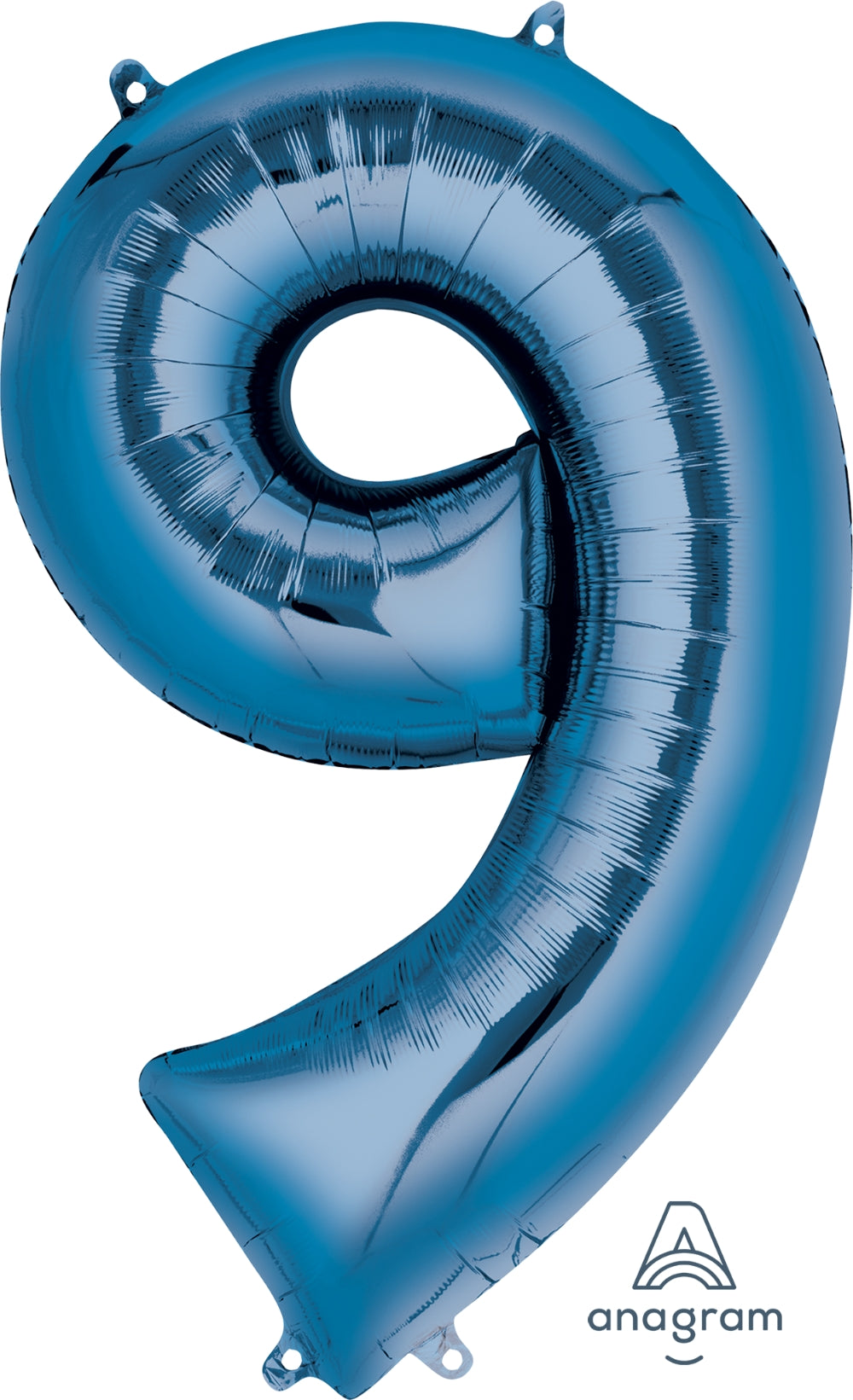 Large 34" Blue Numbers