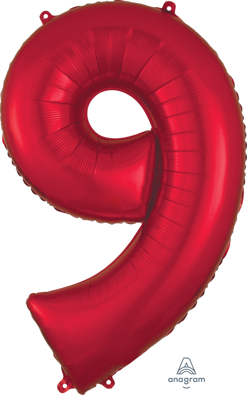 34" Large Red Numbers